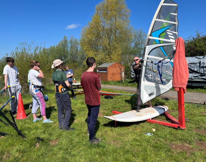 Windsurf Instruction at Croft Farm Water Park