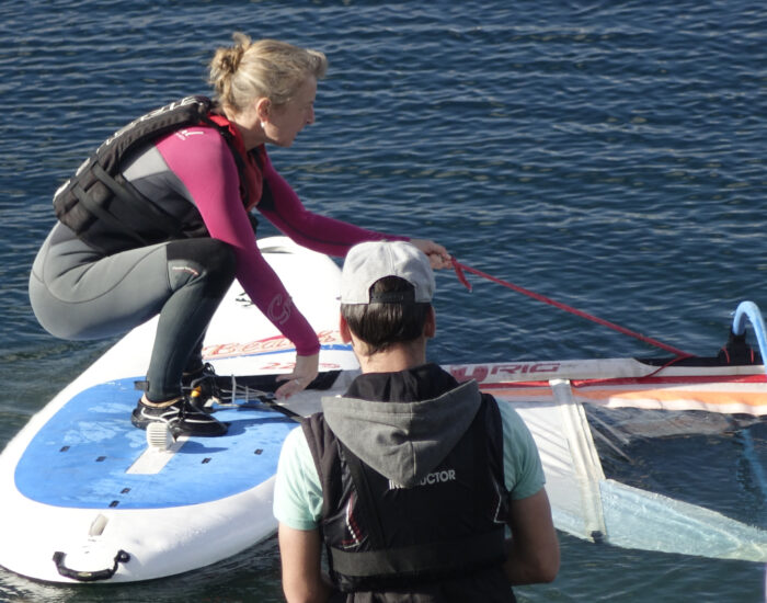 Windsurfing lessons